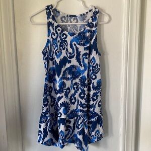 EUC Lilly Pulitzer blue & white dress